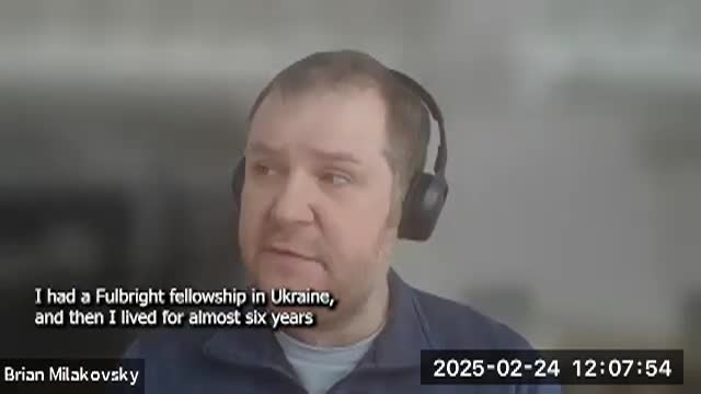 Peace Action Maine -  A Mainers Perspective - Anniversary of Russias Invasion of Ukraine - Feb 2 2025