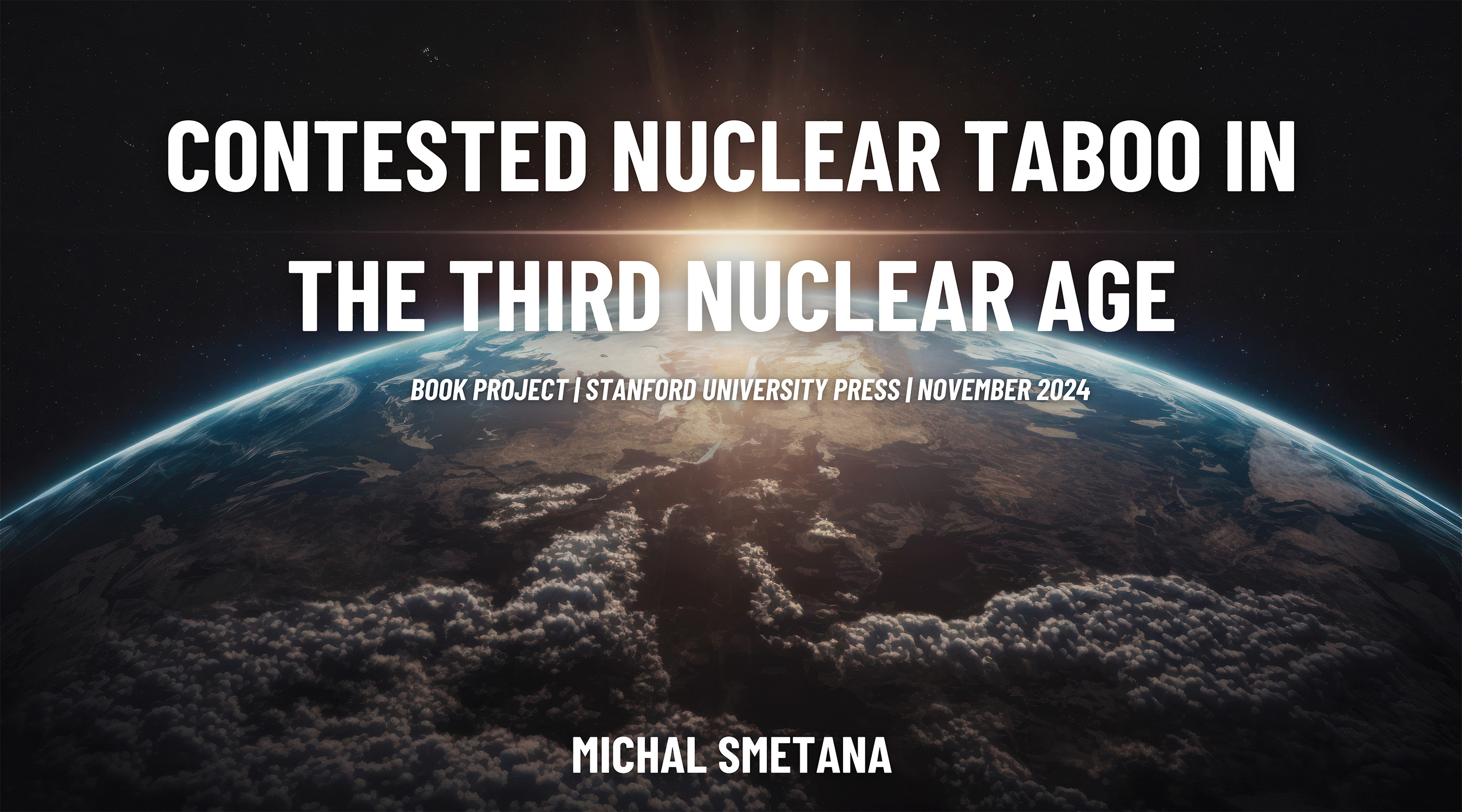 Thumbnail image for World Affairs Council of Maine - Contested Nuclear Taboo in the Third Nuclear Age - Michal Smetana - Nov 2024