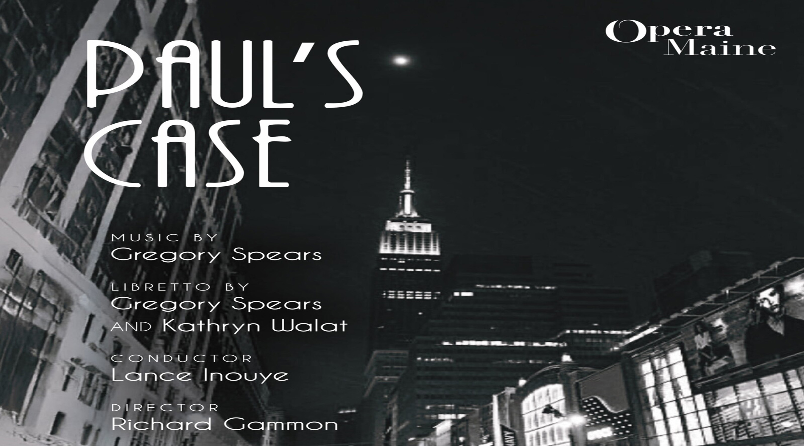 Paul's Case - Opera Maine - June 2025
