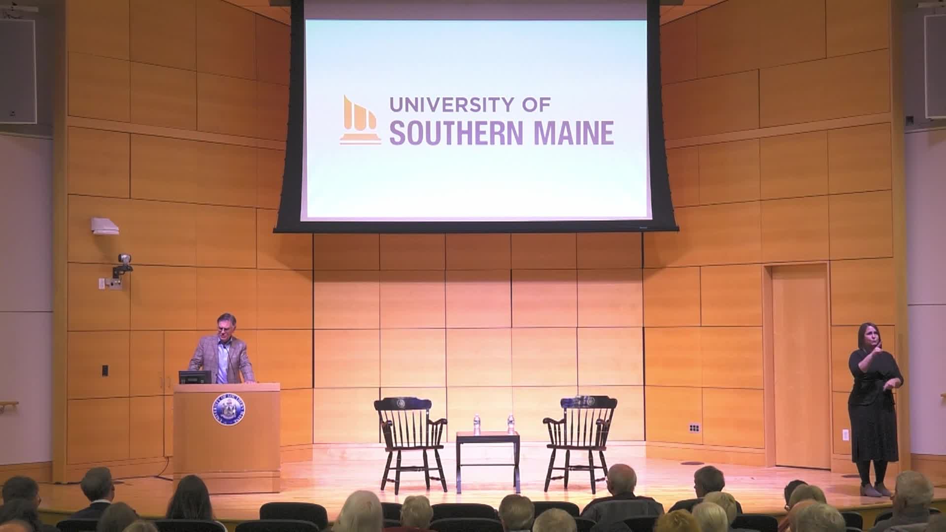 University of Southern Maine’s Forum on American Democracy with Raj Vinnakota