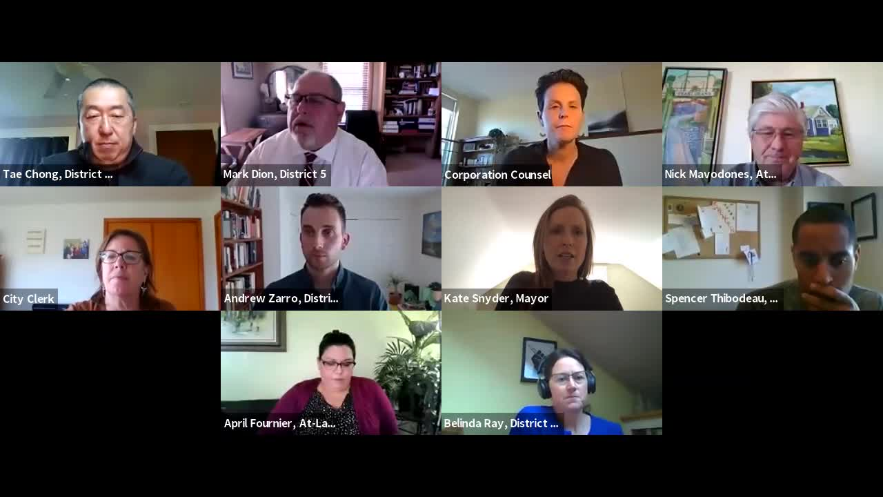 Portland City Council - 4-26-21